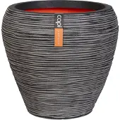 Capi Europe Bloempot Nature-Rib Antraciet D 42 H 38 Cm