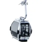Jägerndorfer Gondel omega iv zilver/zwart