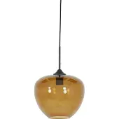 Light & Living Hanglamp Ø30x25 cm MAYSON glas bruin+zwart