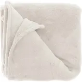 Unique living plaid bailey eco 130x180cm white tint