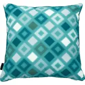 Madison Sierkussen Grids Sea Blue (50 x 50 cm)