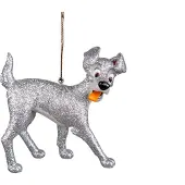 Disney Kerst Ornament Lady En De Vagebond Zilver 9 X 4 X 6 Cm
