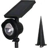 Luxform Solar Grondspot Texas Zwart 20,3 X 11 X 36,2 Cm