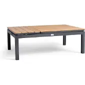 Tierra Outdoor Loungetafel Flip-Up Naturel 120 X 79 X 42 Cm