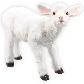 Farmwood Animals Tuinbeeld Lam Wit 52 X 21 X 42,5 Cm