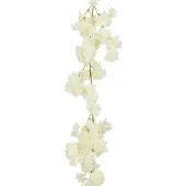 Mica Decorations Kunsthangplant Japanse Sierkers Crème H 180 Cm
