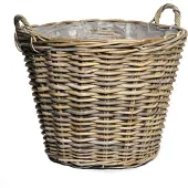 Mega Collections Plantenmand Lana Naturel D 45 H 35 Cm