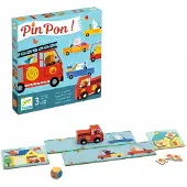 Djeco Gezelschapsspel Pin Pon Franstalige Versie