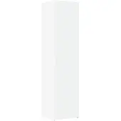 vidaXL Hoge kast 45x42,5x185 cm bewerkt hout wit