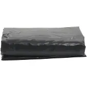 vidaXL Dekzeil 650 g/m² 1x2,5 m zwart