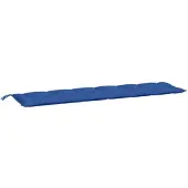 vidaXL Tuinbankkussen 200x50x7 cm oxford stof koningsblauw