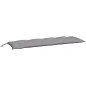 vidaXL Tuinbankkussen 150x50x7 cm oxford stof grijs