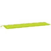 vidaXL Tuinbankkussen 200x50x7 cm oxford stof heldergroen