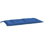 vidaXL Tuinbankkussen 100x50x7 cm oxford stof blauw