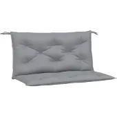 vidaXL Tuinbankkussens 2 st 100x50x7 cm oxford stof grijs