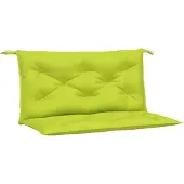 vidaXL Tuinbankkussens 2 st 100x50x7 cm oxford stof heldergroen