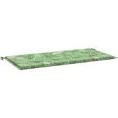 vidaXL Tuinbankkussen 120x50x3 cm oxford stof bladpatroon