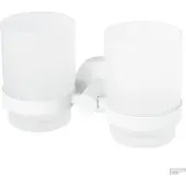 Haceka Bekerhouder Rondi Dubbel Glas Wit