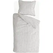 Walra Dekbedovertrek Crossed Lines - 140x220 - 100% Katoen (BCI) - Beige