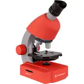 Bresser 8851300E8G000 rot Kindermicroscoop Monoculair 640 x Doorvallend licht