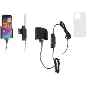 Brodit houder/lader iPhone 15 Pro Max fixed - with case