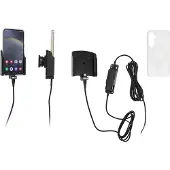 Brodit houder/lader Samsung S24 fixed instal - with case