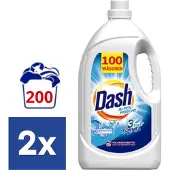 Dash Alpenfris Vloeibaar Wasmiddel - 2 x 5 l (200 wasbeurten)