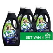 Dreft 4x Vloeibaar Wasmiddel Zwart & Donker 32 Wasbeurten 1,4 Liter