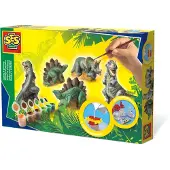 SES Creative – Gieten en Schilderen – Dino’s – met gietmallen, gips, verf en penseel – vanaf 5 jaar