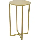 Loft42 Beau bijzettafel - Rond - Zwart - Metaal - dia 35cm.