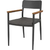 Intratuin Eettafelstoel Suze Grijs