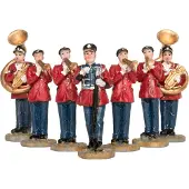 Intratuin De Brink Kerstdorpminiatuur Blaasorkest H 7,5 Cm 7-delig