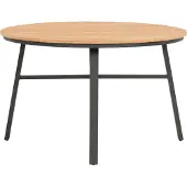 Intratuin Eettafel Flore Antraciet D 120 H 74 Cm