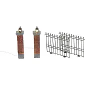 Intratuin Kerstdorpminiatuur Hekken Met Verlichting Hoog 4-delig