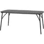 Intratuin Eettafel Olle Antraciet 162,8 X 90 X 73 Cm