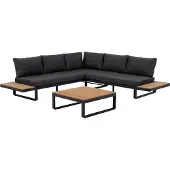 Intratuin 4-zits Loungeset Bodhi Antraciet
