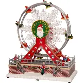 Intratuin Kerstdorpminiatuur Reuzenrad 27,5 X 15,5 X 31 Cm