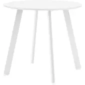 Intratuin Bijzettafel Latte Wit D 50 H 45 Cm