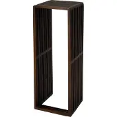 Intratuin Bijzettafel Eza Bruin 30 X 30 X 85 Cm