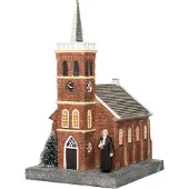 Intratuin De Brink Kersthuisje Oude Kerk 15 X 17 X 26 Cm