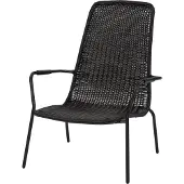 Intratuin Loungestoel Brit Zwart