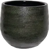 HS Potterie HS Bloempot Tokio Groen D 24 H 22 Cm