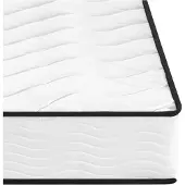vidaXL Binnenveringmatras middelhard 90x200 cm