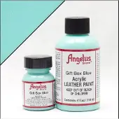 Angelus leerverf Gift Box Blauw 118ml/4oz