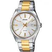 Casio Analoog horloge goud / zilver
