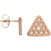 Ixxxi Oorbellen Design Triangle Rosé
