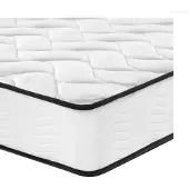vidaXL Binnenveringmatras middelhard 100x200 cm