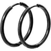 Ixxxi Creolen 24mm Zwart