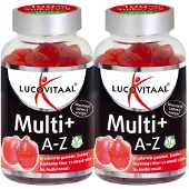 Lucovitaal 2x Vitamine Gummies Multi+ A Tot Z 60 Gummies