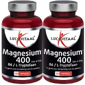 Lucovitaal 2x Magnesium 400 Met L-tryptofaan 120 Capsules